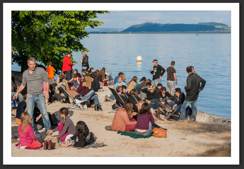 Festi'neuch ambiance portraits lac soleil pluie météo