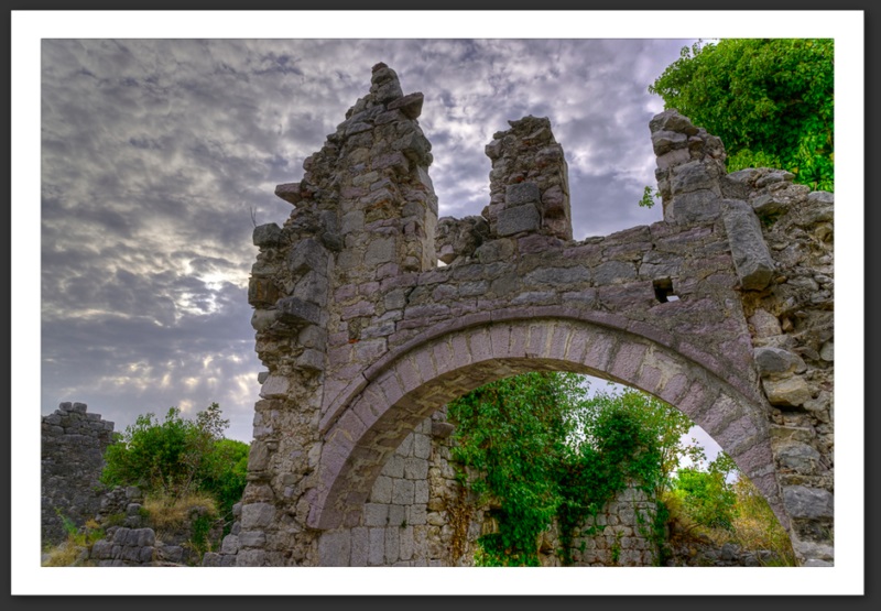 Stari Bar Montenegro HDR