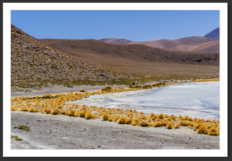 Bolivie Lagunes Laguna Verde Licancanbur Laguna Colorada