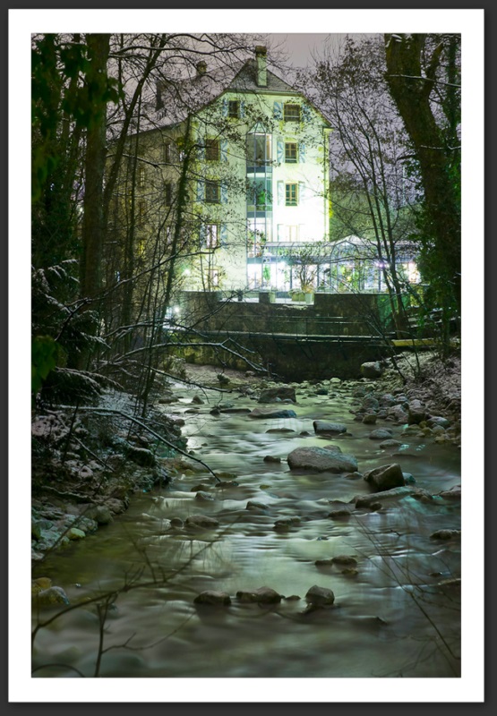 nightshots photos de nuit Restaurant Prussien Neuchâtel