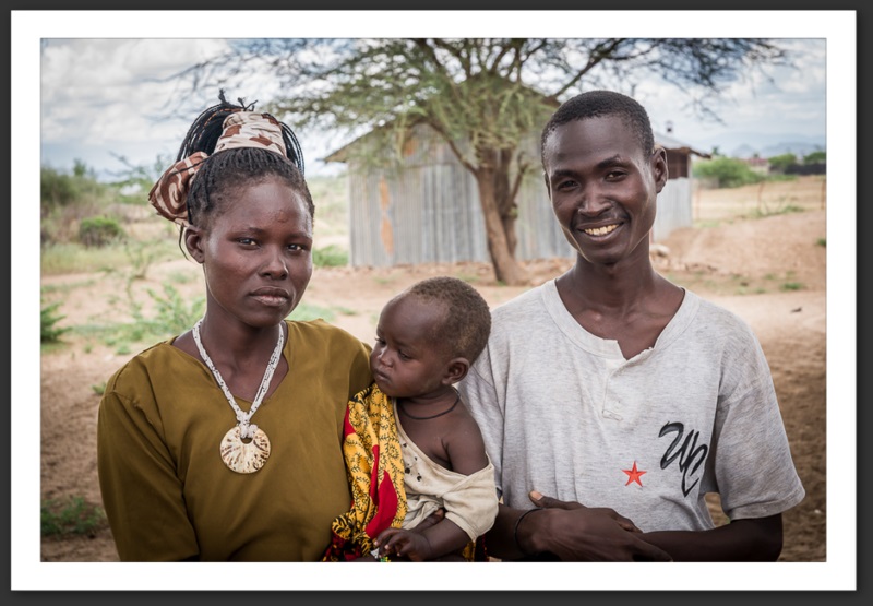 Portrait enfant Kakuma Turkana Kenya UNHCR Refugee Camp