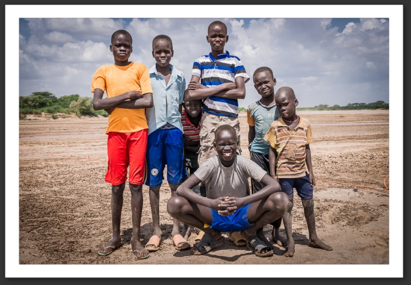 Portrait enfant Kakuma Turkana Kenya UNHCR Refugee Camp