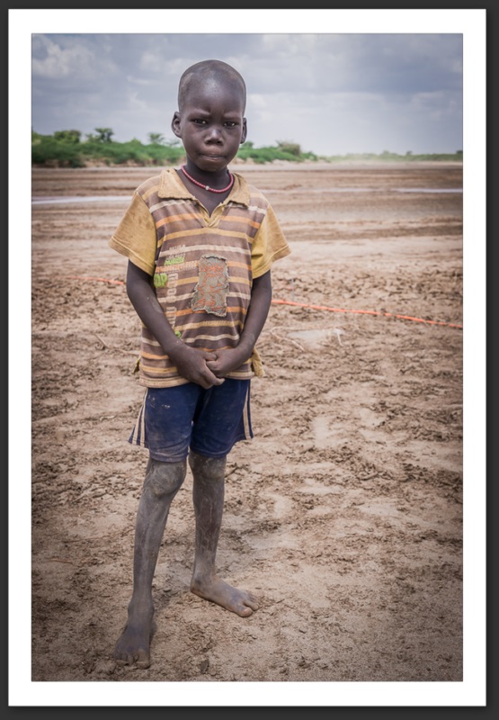 Portrait enfant Kakuma Turkana Kenya UNHCR Refugee Camp