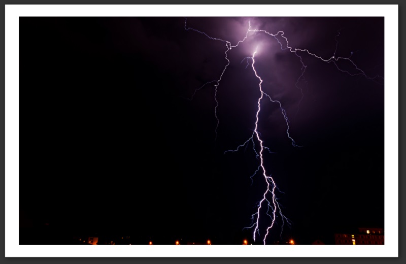 éclair orage Neuchâtel