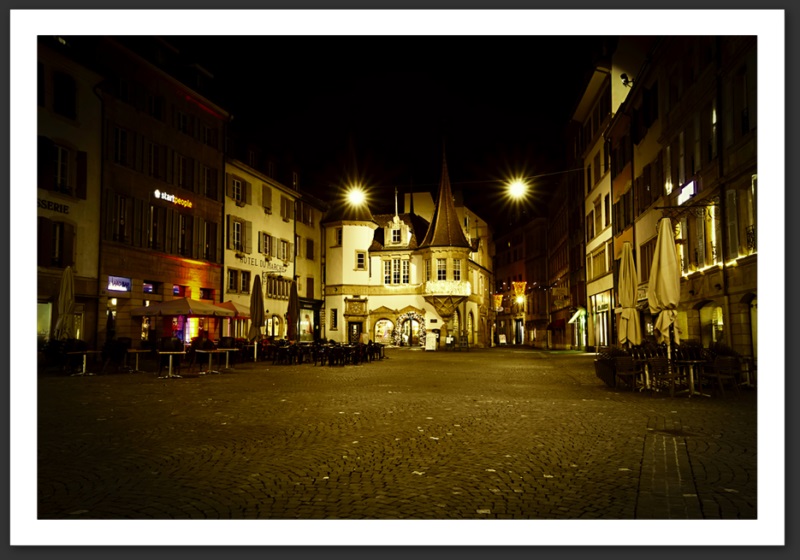 Place des Halles du Marcher Neuchâtel 