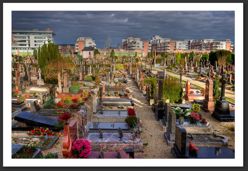 Strasbourg Cimetière Saint-Urbain HDR