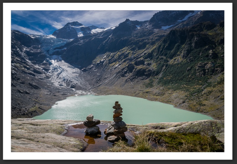 Triftbahn Triftbrücke vallée du Trift Oberland bernois Berne Suisse Switzerland