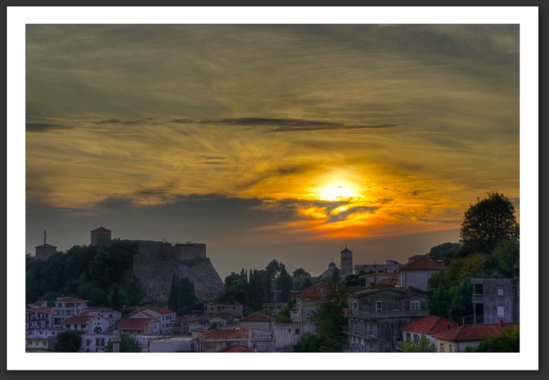 Ulcinj Montenegro HDR
